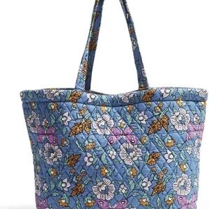 NWT Vera Bradley East West Tote - Wild Prairie Print